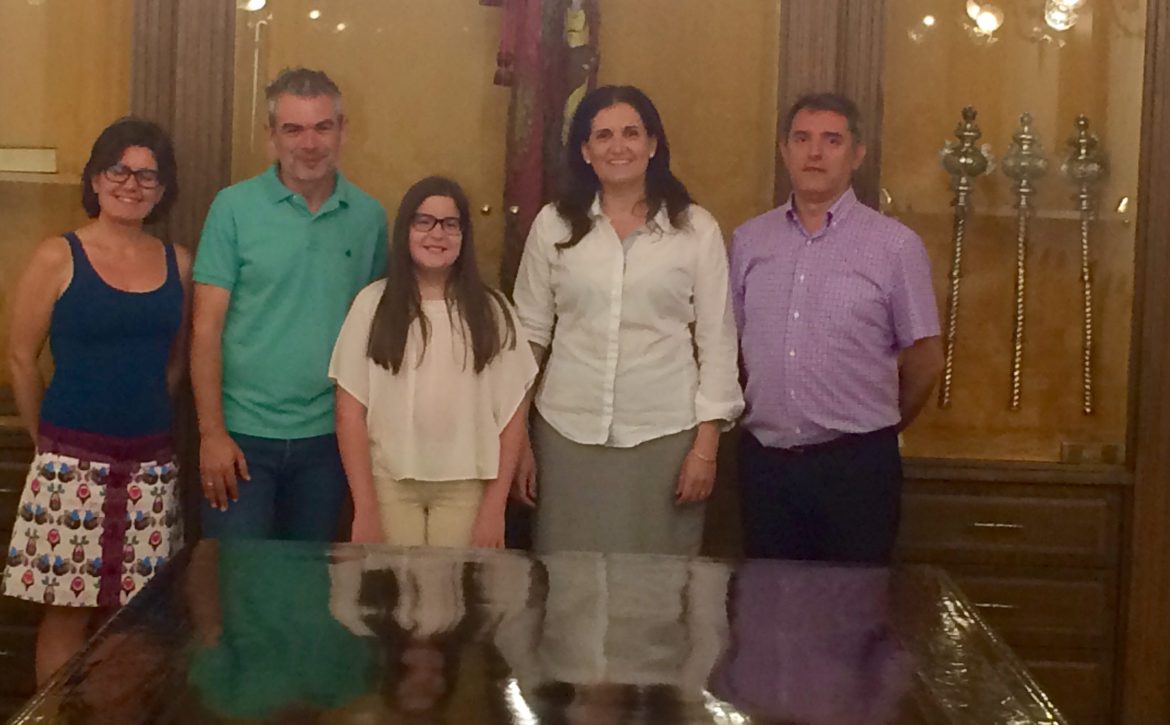 Ganadora concurso piano Rumanía
