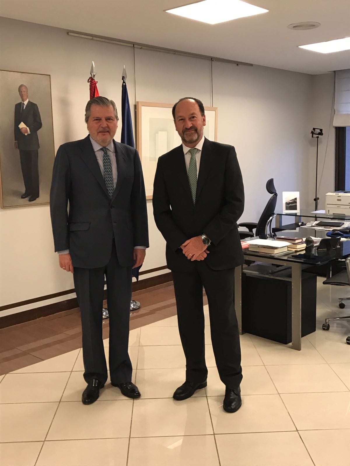 Reunión Ministro Cultura y Alcalde de Orihuela