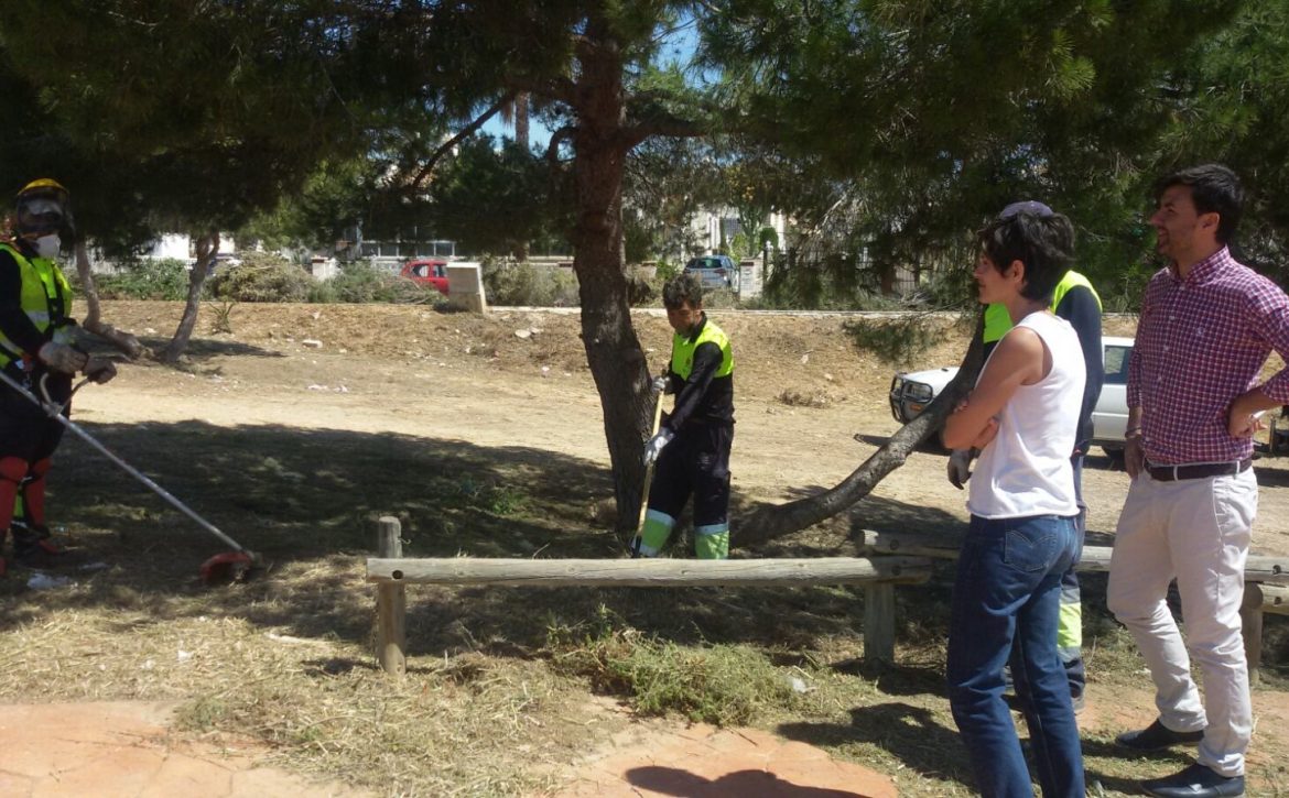 luisa Bone playas de orihuela. Parques y Jardines