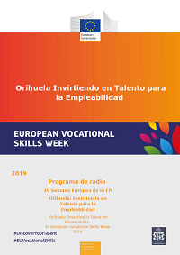 Cartel presentación de la IV Semana Europea de Formación Profesional
