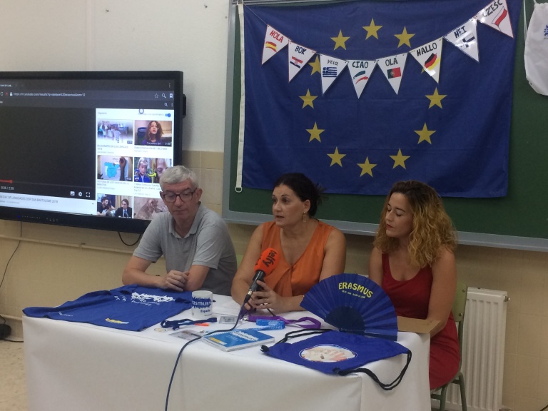 La Concejalía de Educación presenta 3 proyectos Erasmus en los que