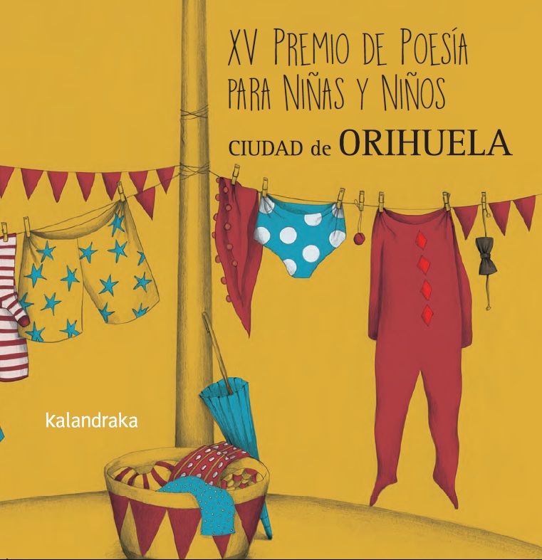 Folleto del XV Premio de Poesía para Niñas y Niños Ciudad de Orihuela