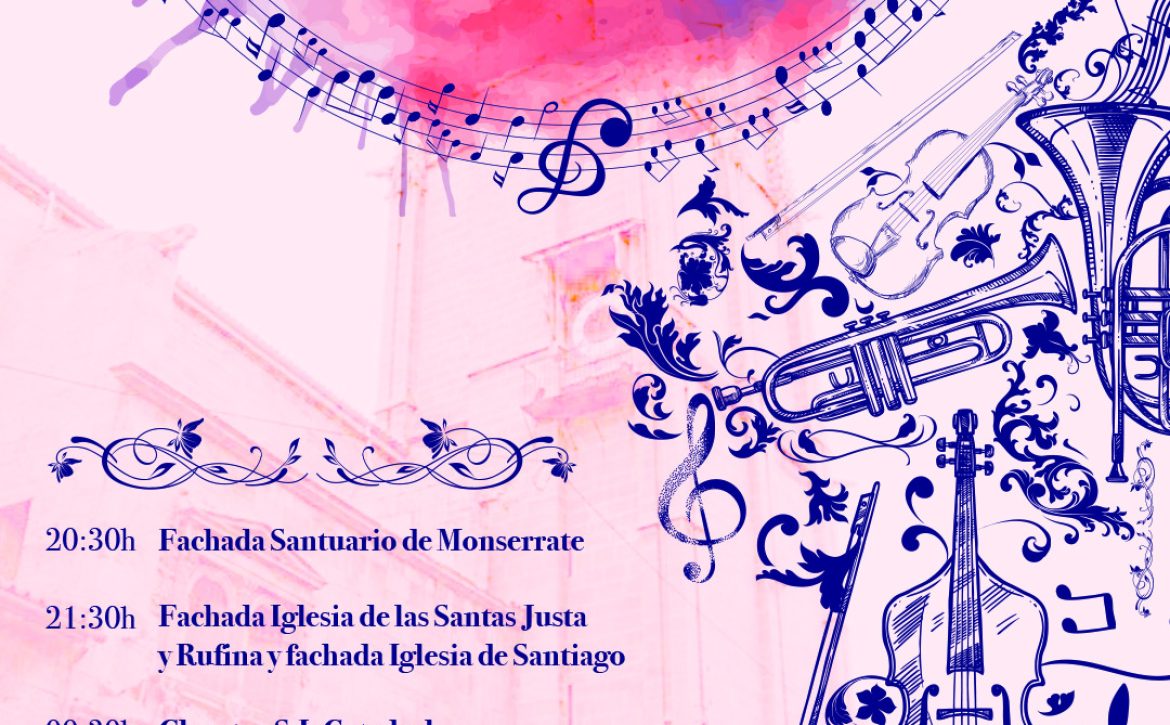 Cartel conciertos jueves Santo