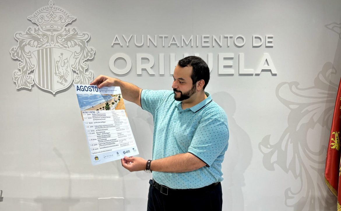 Foto concejal turismo agosto