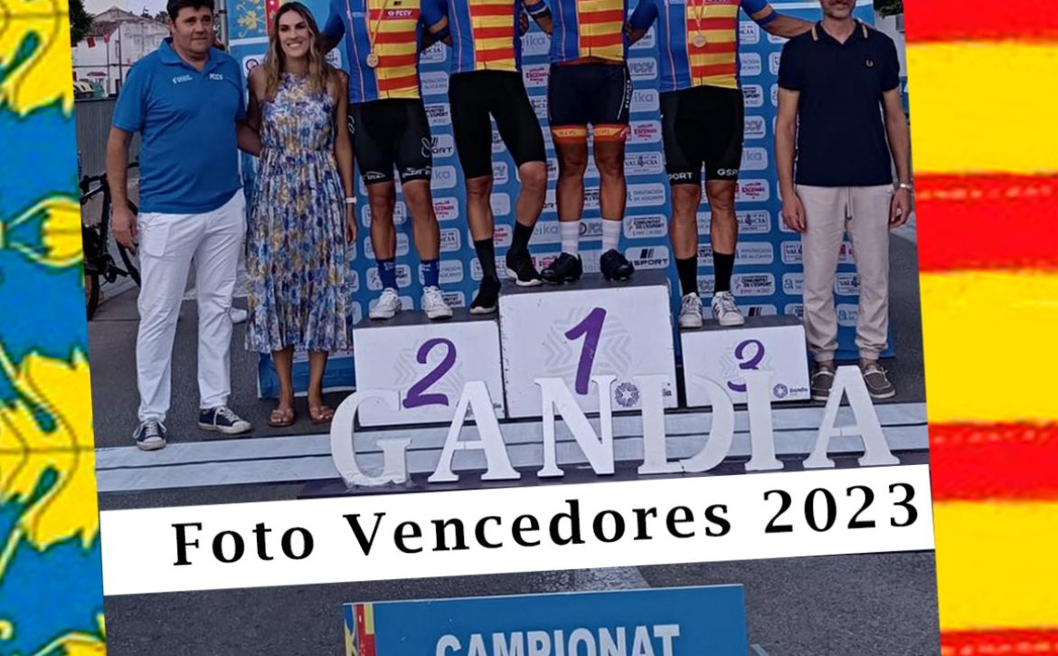 cartel de la carrera ciclista