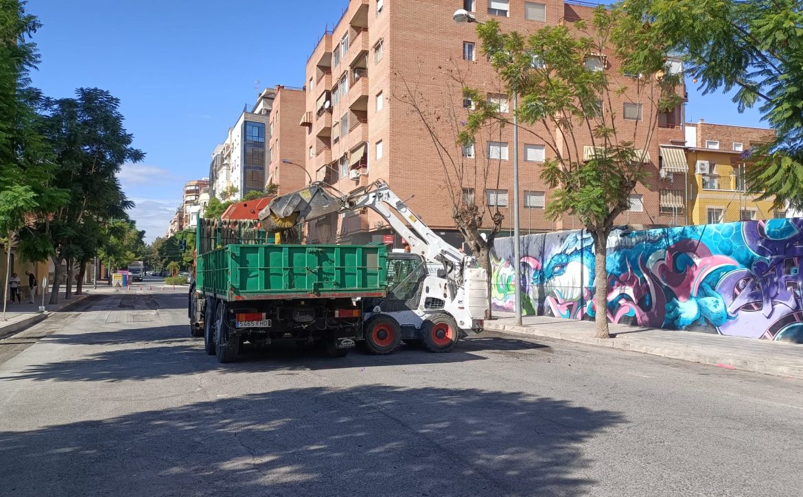 trabajos fresado previo asfaltado
