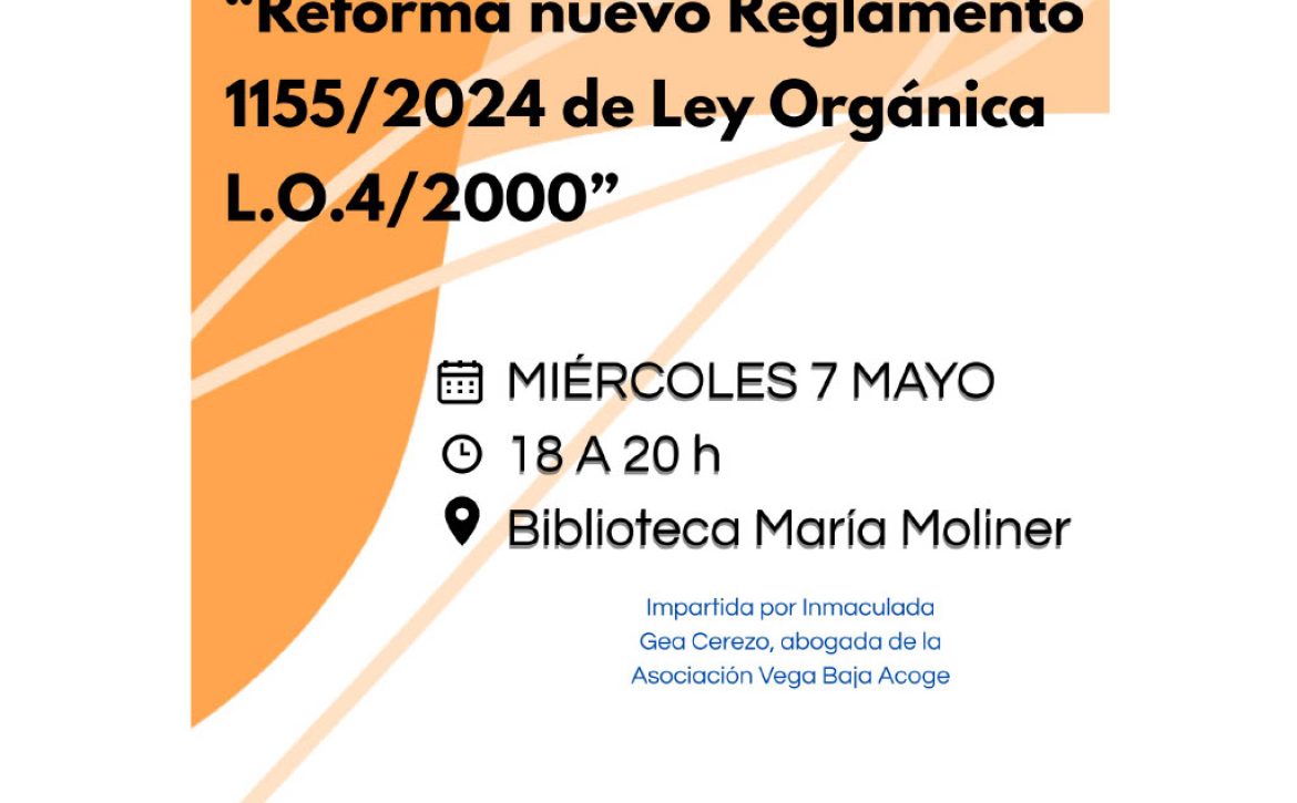 Cartel extranjería