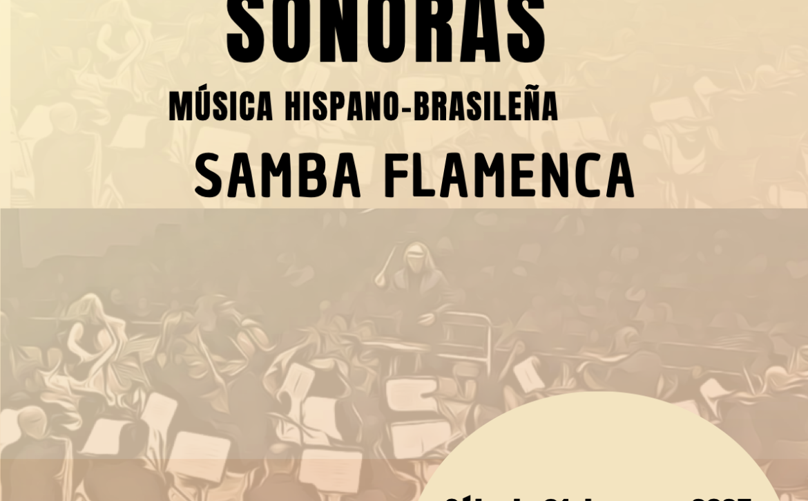 Cartel polisemias sonoras Muìsica Hispano-BrasilenÞa (1)