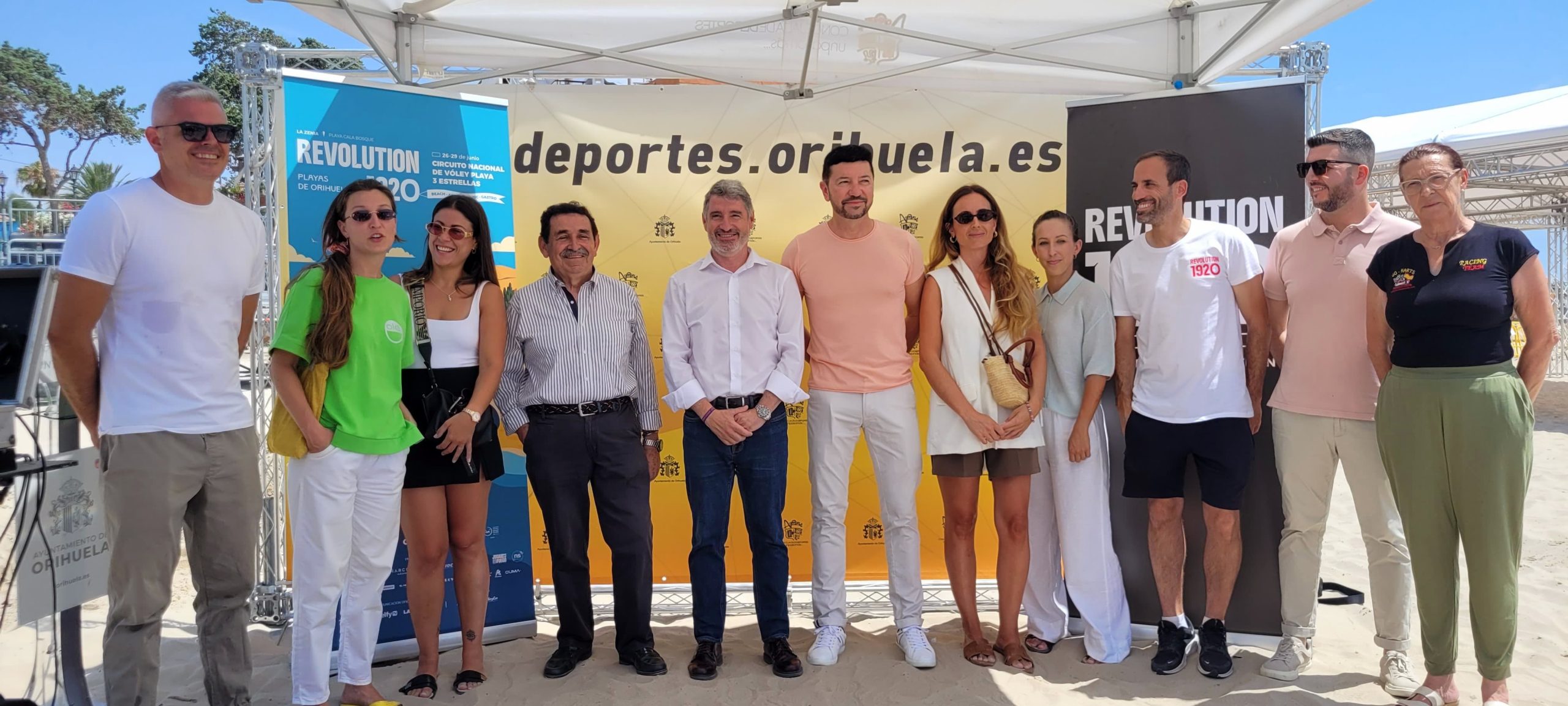 FOTO Presentación Voley