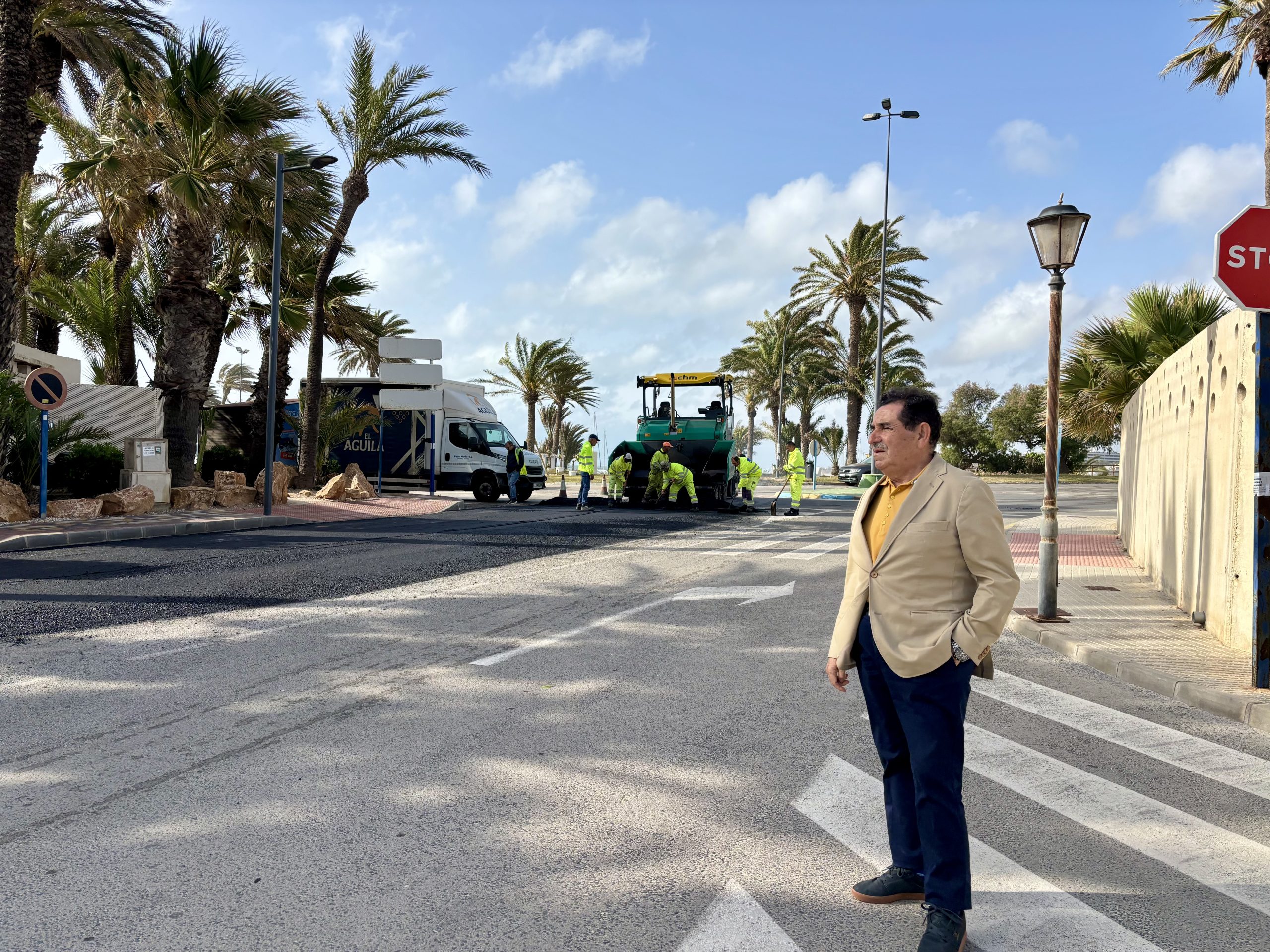 Finalizan las obras de bacheado en Orihuela Costa