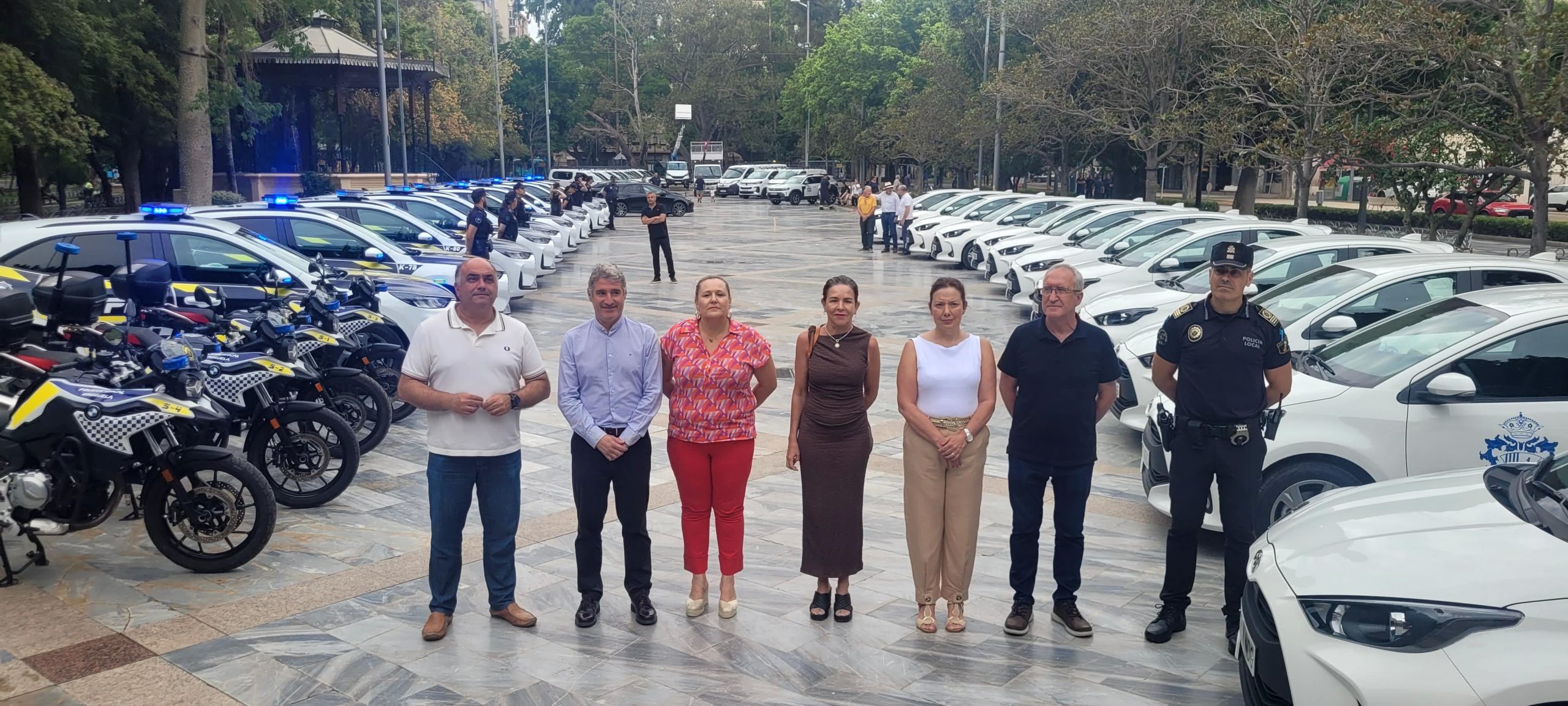 Parque Móvil del Ayuntamiento de Orihuela estrena una flota de 54 vehículos más seguros, eficientes y sostenibles