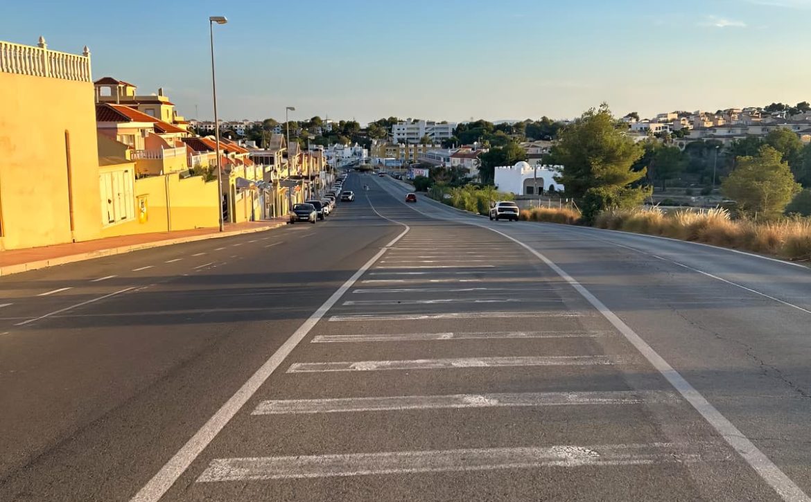Foto de la carretera de Villamartín