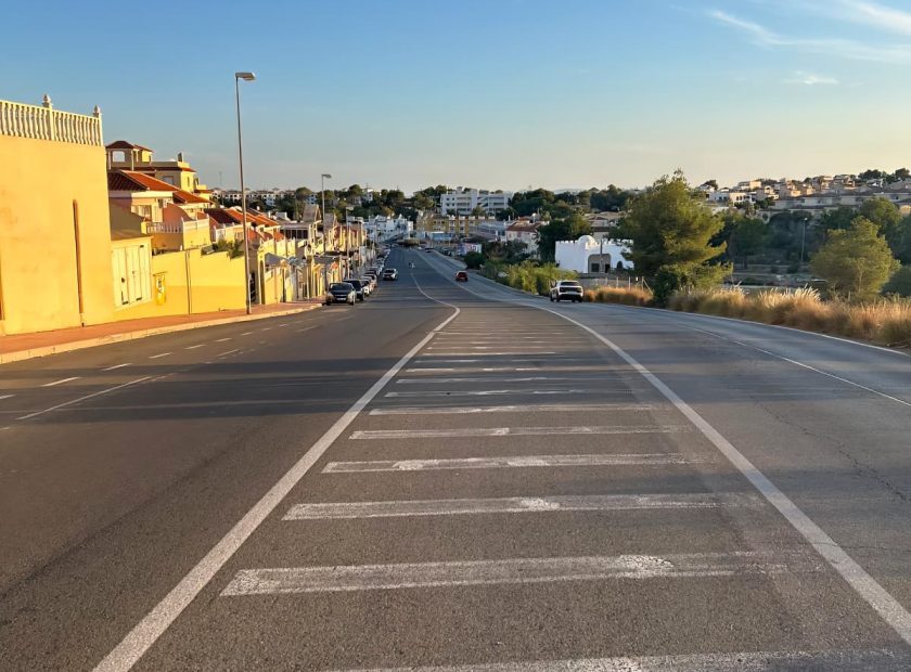 Foto de la carretera de Villamartín