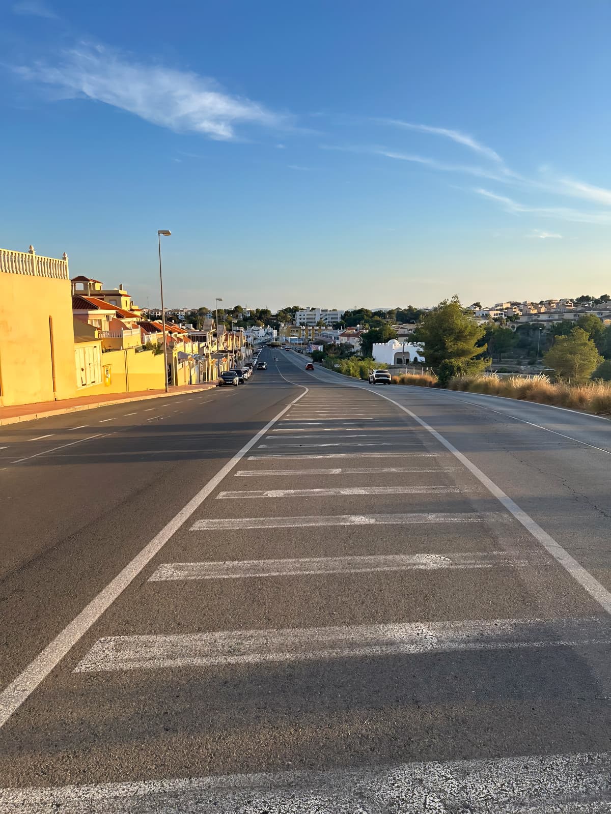 Foto de la carretera de Villamartín