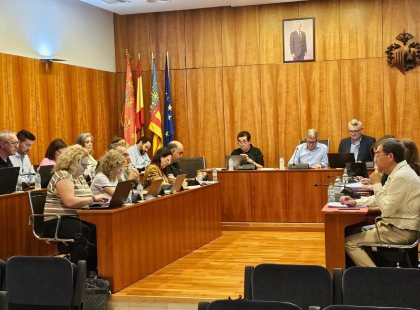 Foto del pleno de hoy