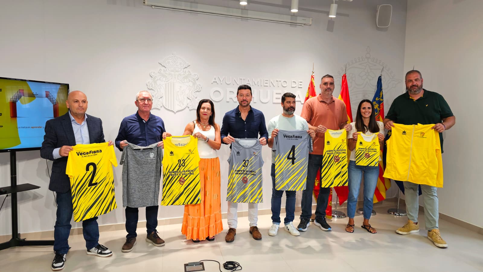Deporte, Educación y Bienestar Social impulsan en Orihuela una campaña conjunta contra el bullying en el marco de las Escuelas Deportivas