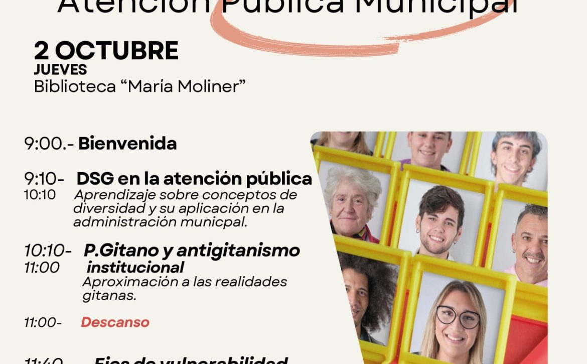 cartel del curso bienestar