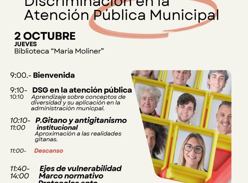 cartel del curso bienestar