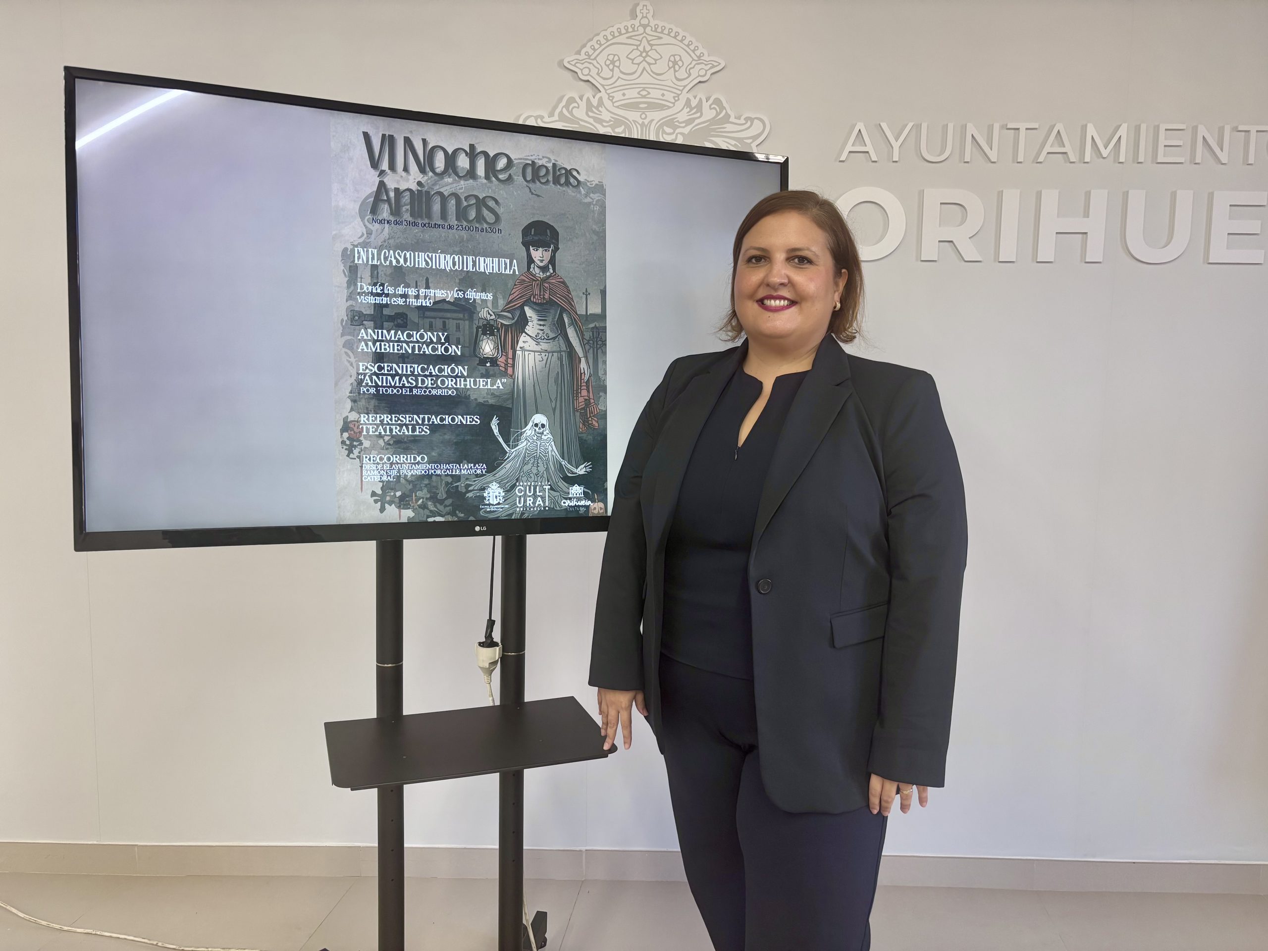Cultura convierte el casco histórico de Orihuela en un escenario mágico en la Noche de las Ánimas