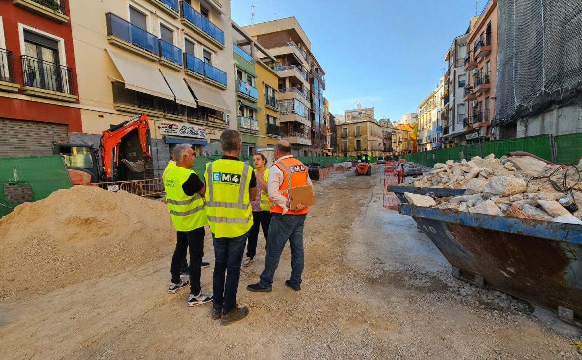 Foto obras del paseo