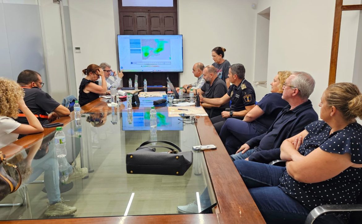 Foto reunión emergencias 9-10-2025