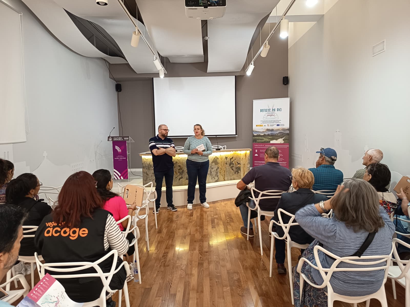 Orihuela celebra el primer taller participativo del proyecto Refluye Mi Río con gran implicación ciudadana