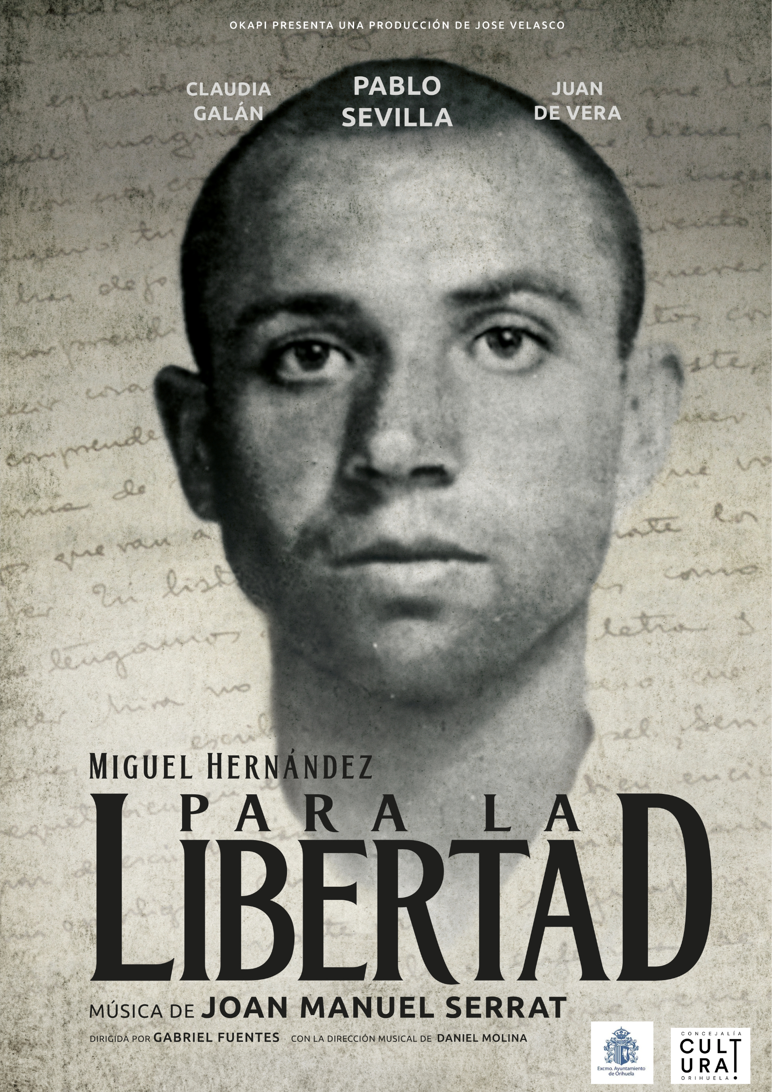 El Teatro Circo acogerá “Para la Libertad”, un espectáculo con canciones de Serrat sobre Miguel Hernández