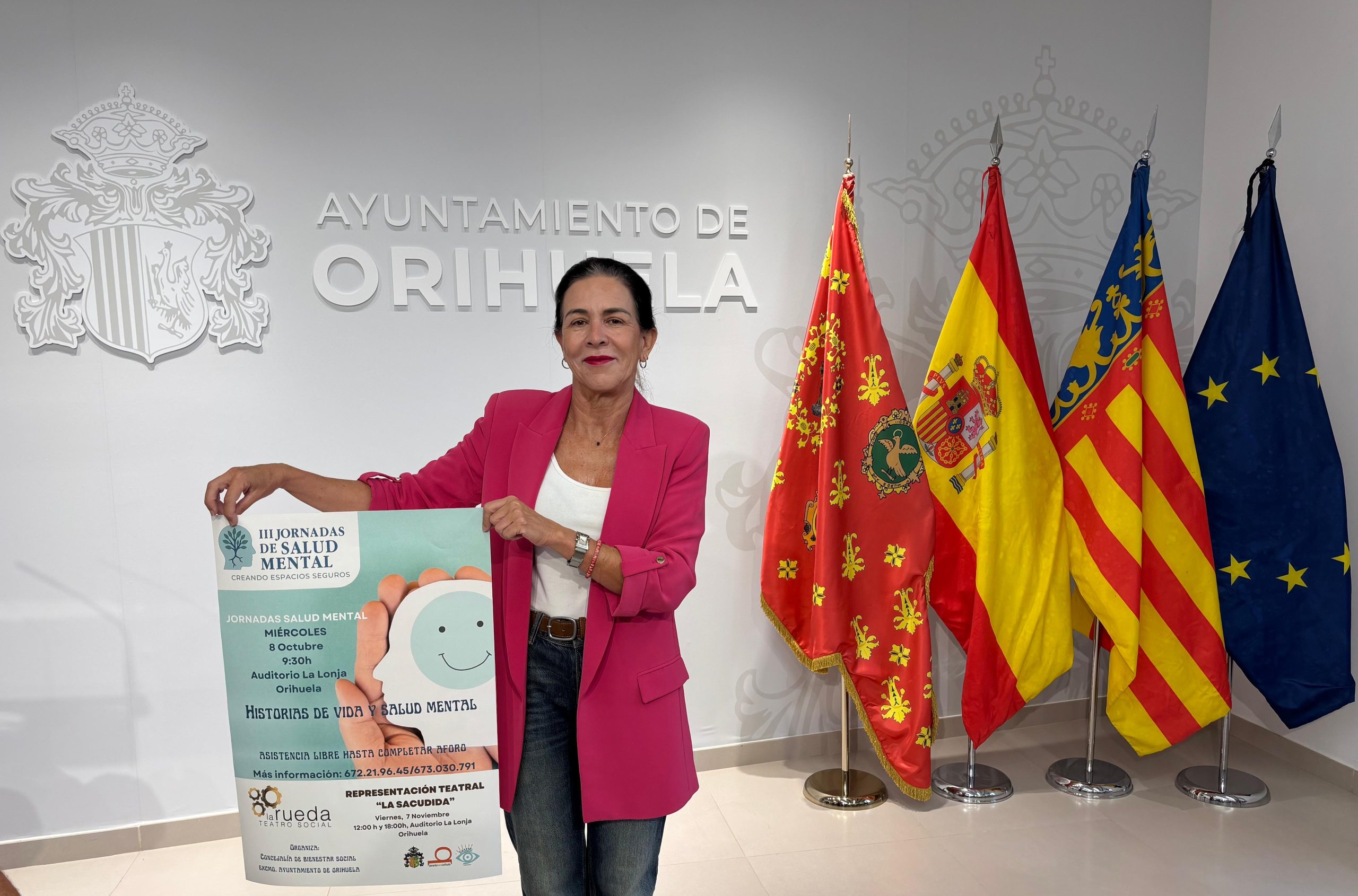 foto de la rueda de prensa salud mental