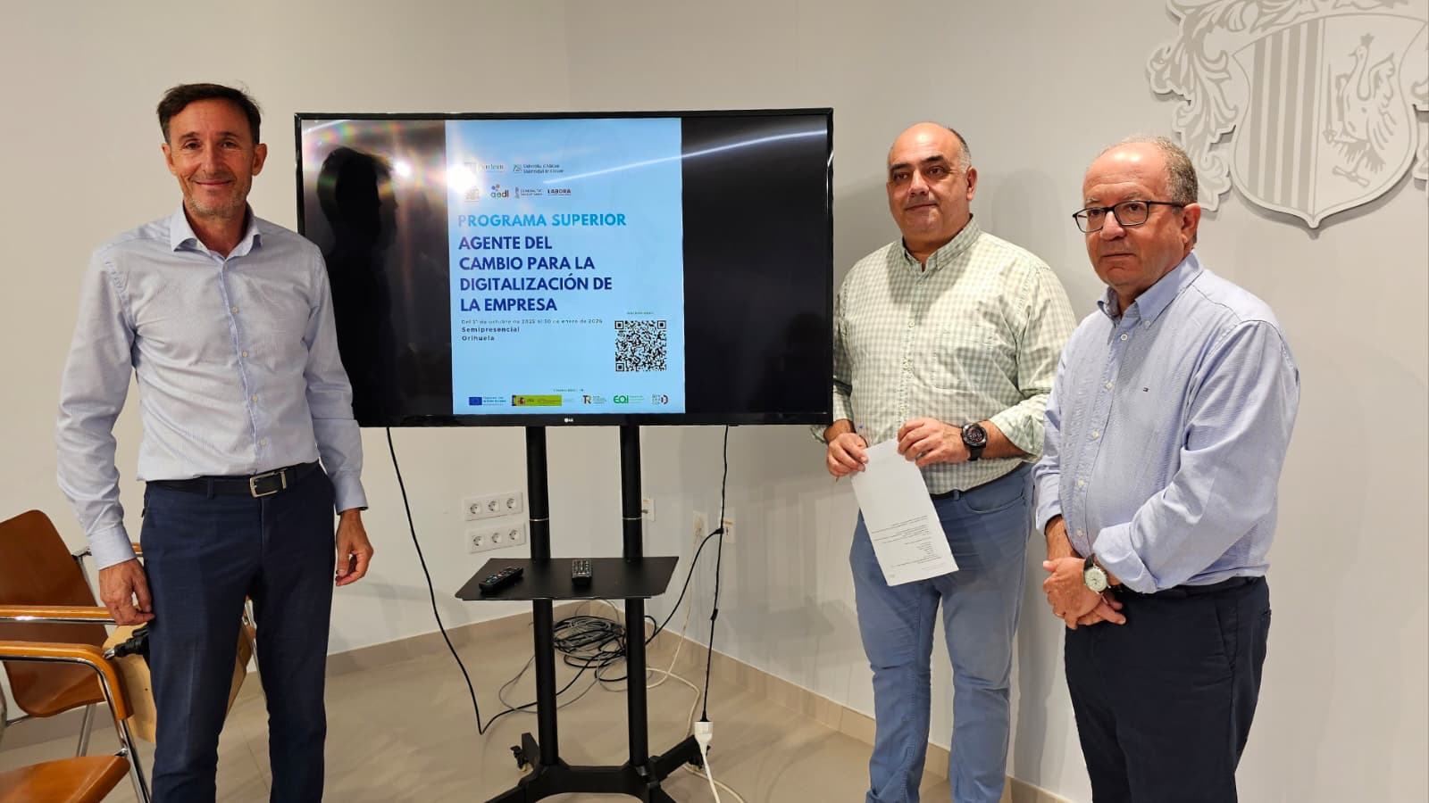 Orihuela formará a los nuevos ‘agentes del cambio’ para la digitalización de las empresas