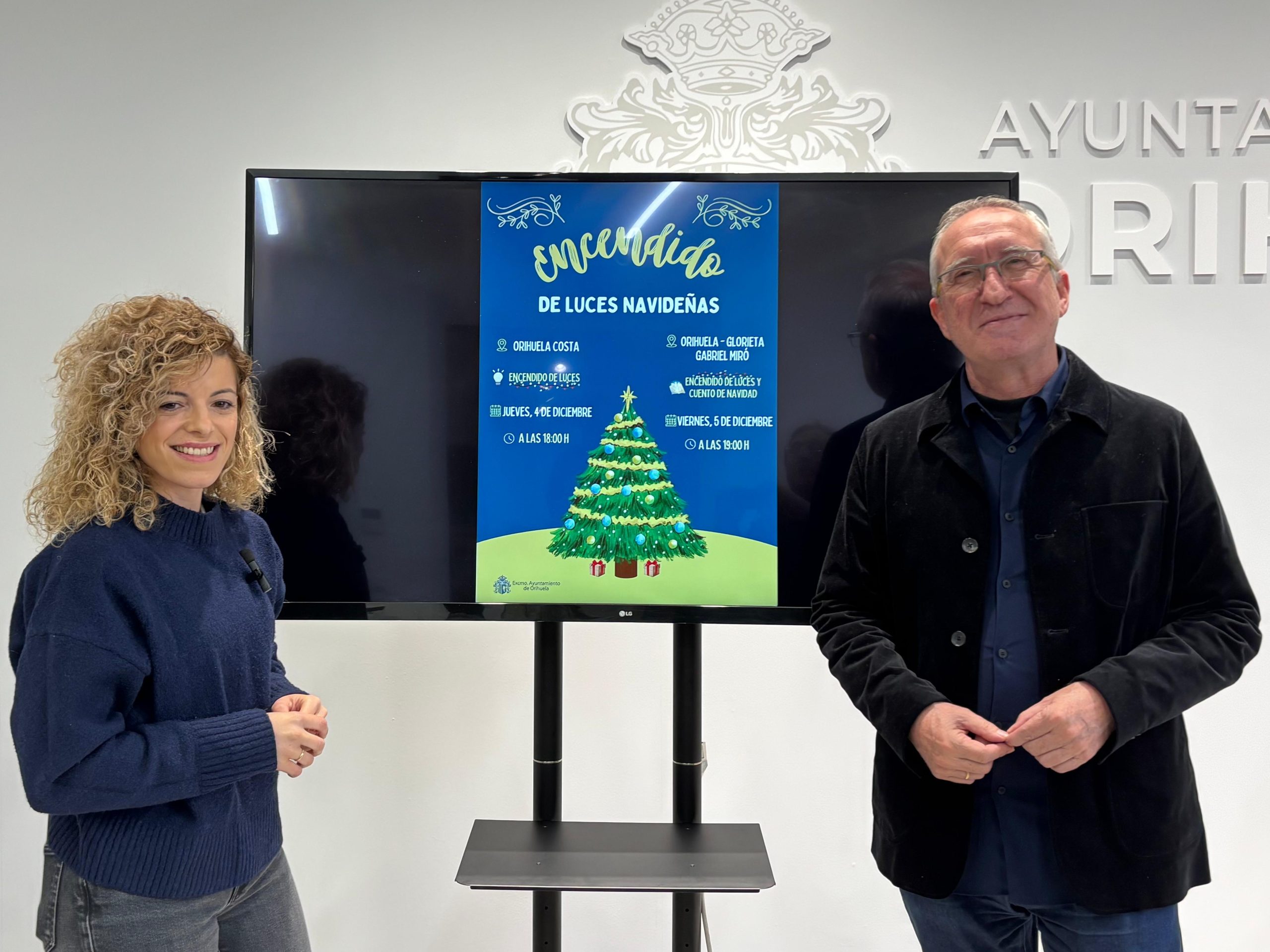 Arranca la Navidad en Orihuela con el encendido de luces