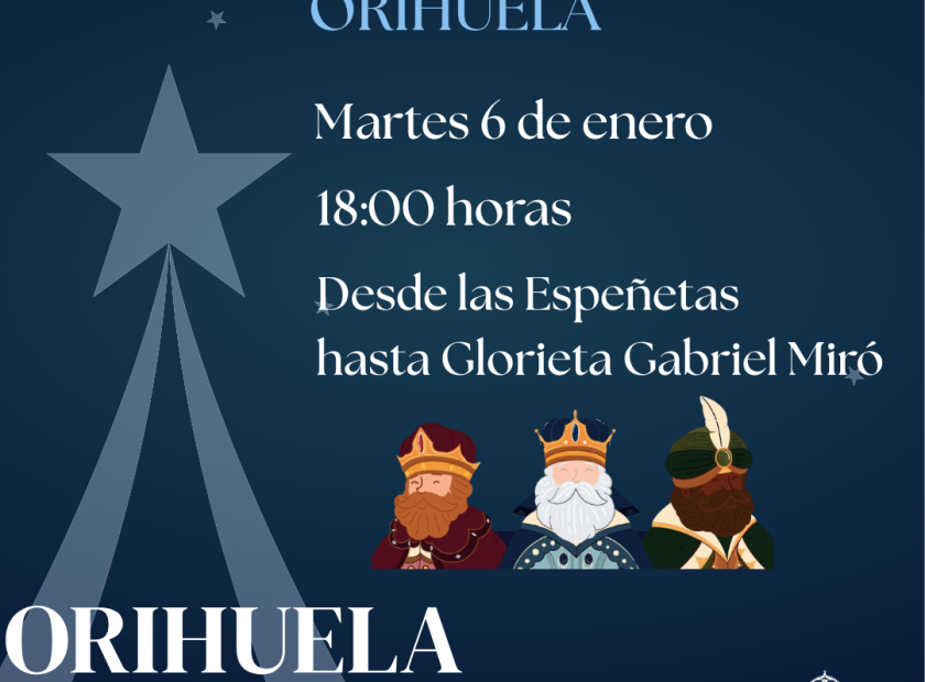 Cartel publicación cabalgata Orihuela (1)