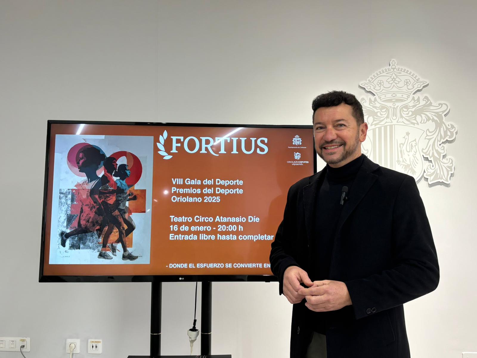 Orihuela reconocerá sus referentes deportivos en la VIII Gala del Deporte ‘Fortius 2025’ que se celebrará el 16 de enero en el Teatro Circo