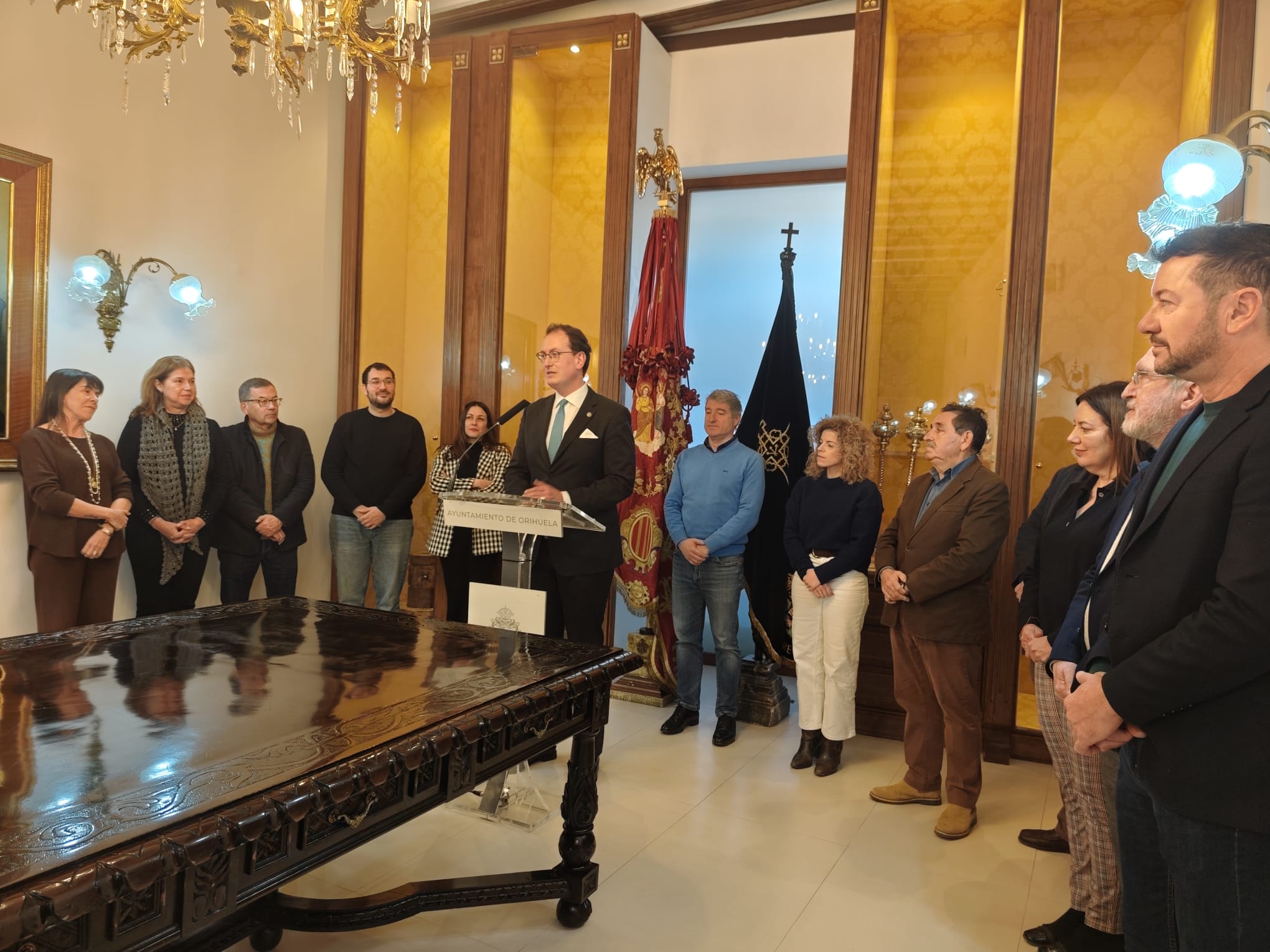 Foto presentación Caballero Cubierto