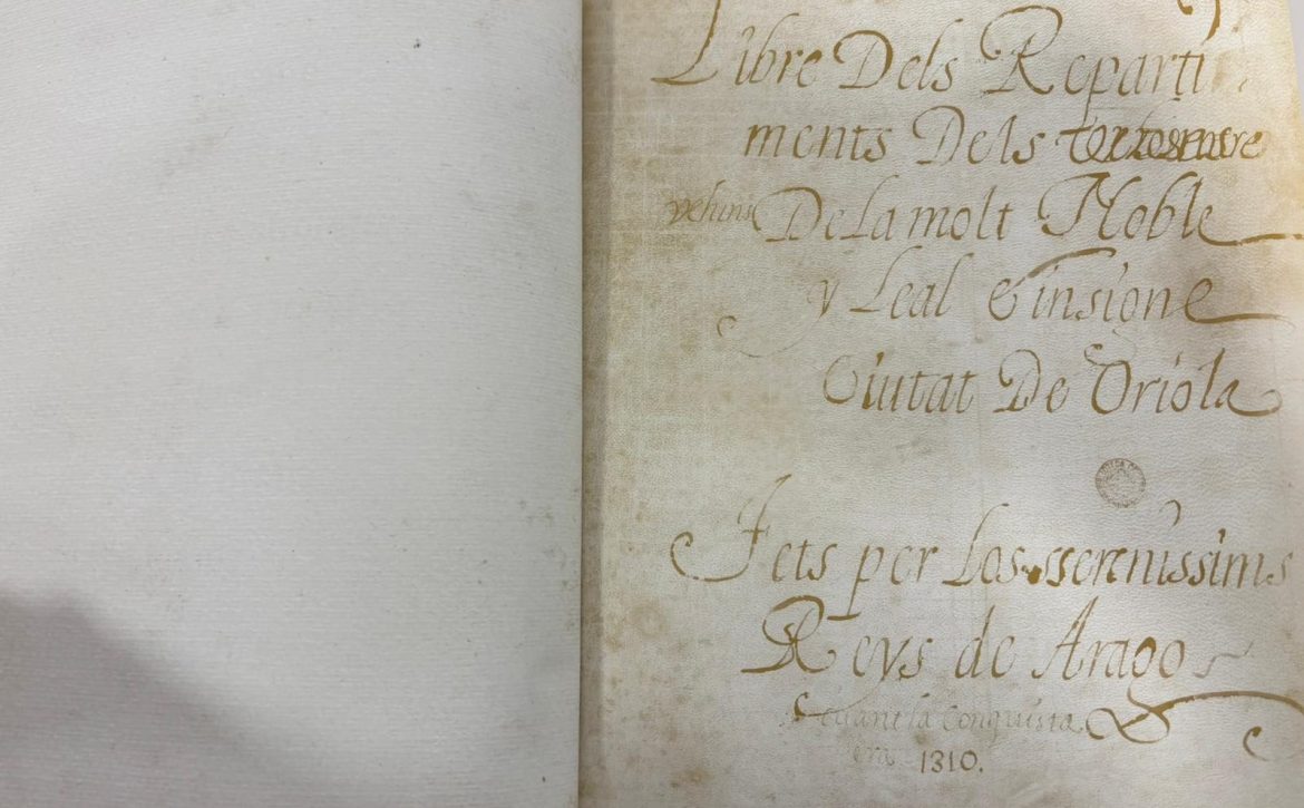 Libro de Repartiments