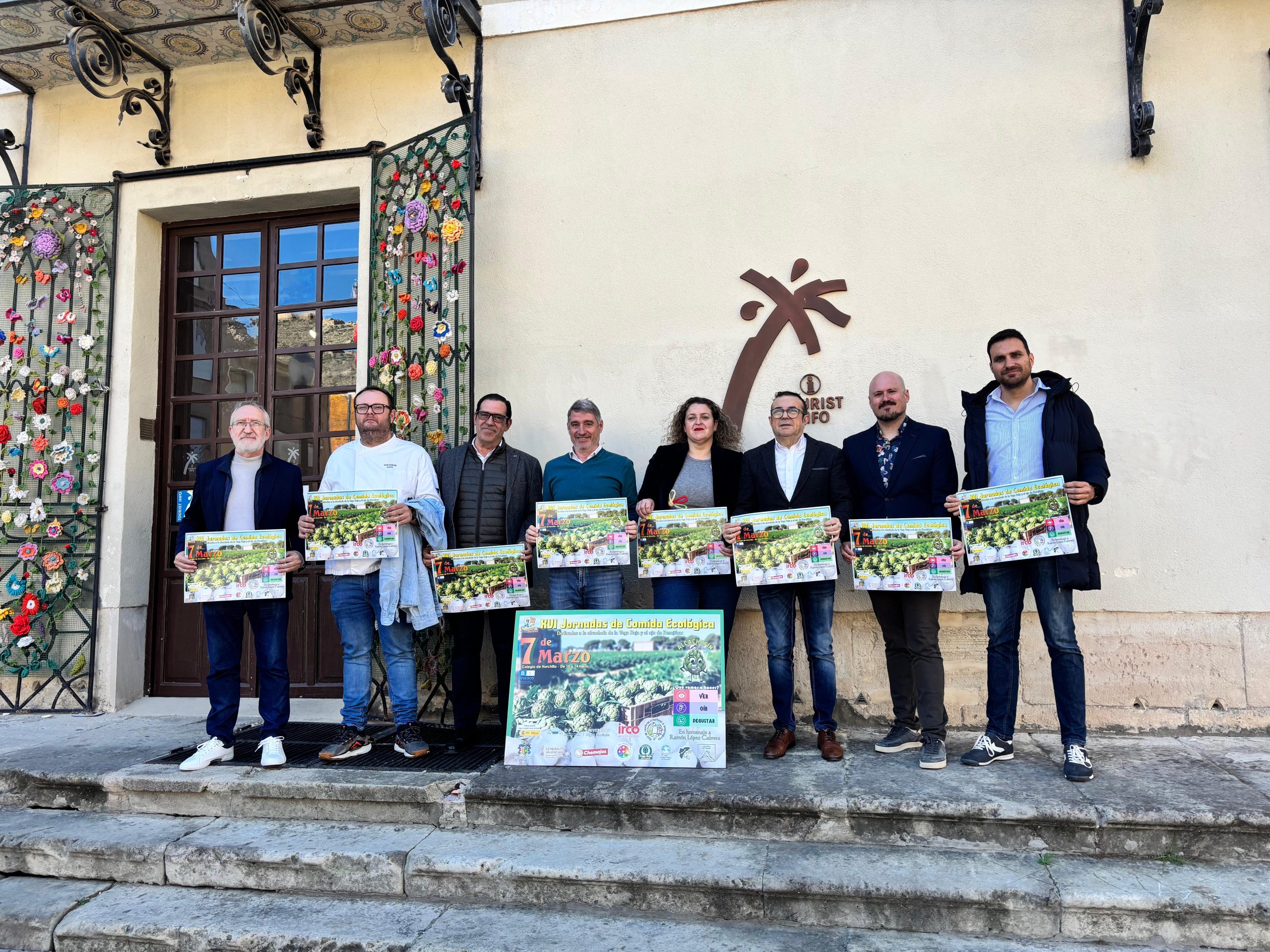 Orihuela presenta las XVI Jornadas de Comida Ecológica del Colegio Público de Hurchillo dedicadas a la alcachofa de la Vega Baja y al ajo de Benejúzar