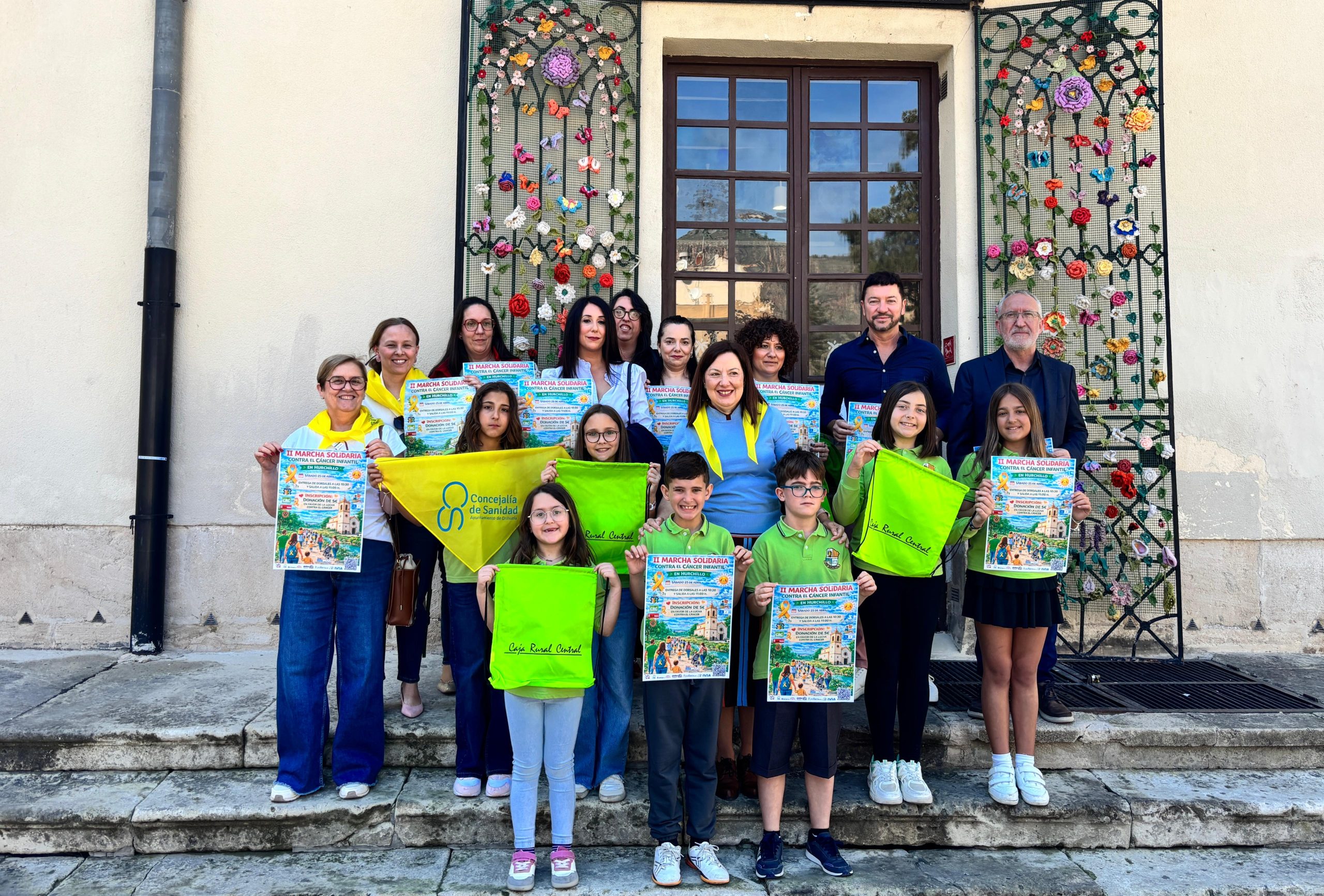 Hurchillo se moviliza contra el cáncer infantil en una nueva marcha solidaria