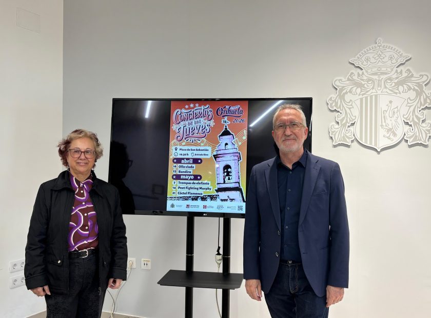 Foto rueda de prensa conciertos