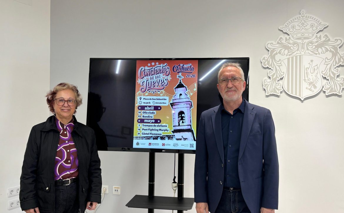 Foto rueda de prensa conciertos