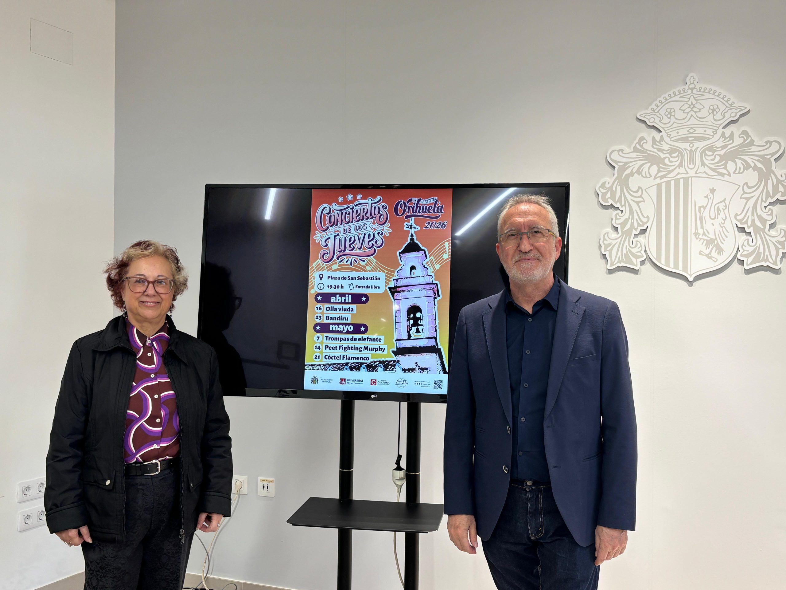 Cultura, música y universidad se dan cita en Orihuela con los ‘Conciertos de los Jueves’