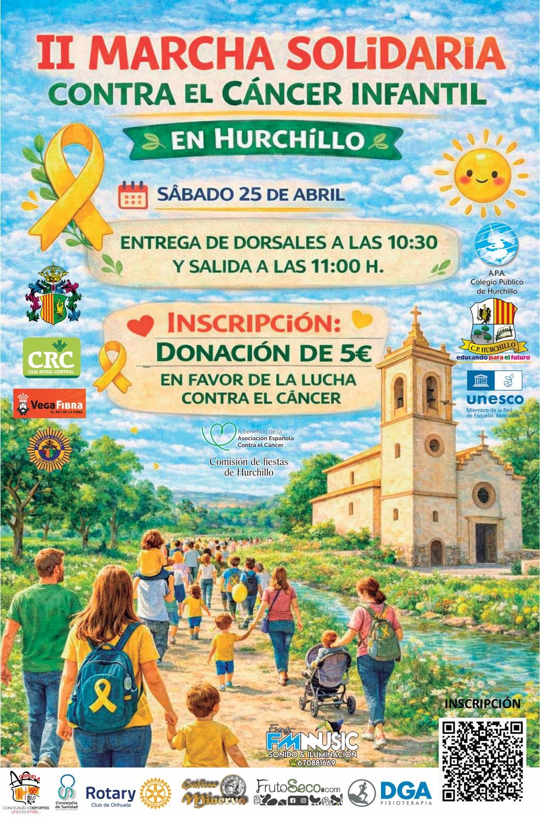 II Marcha Solidaria contra el Cáncer Infantil