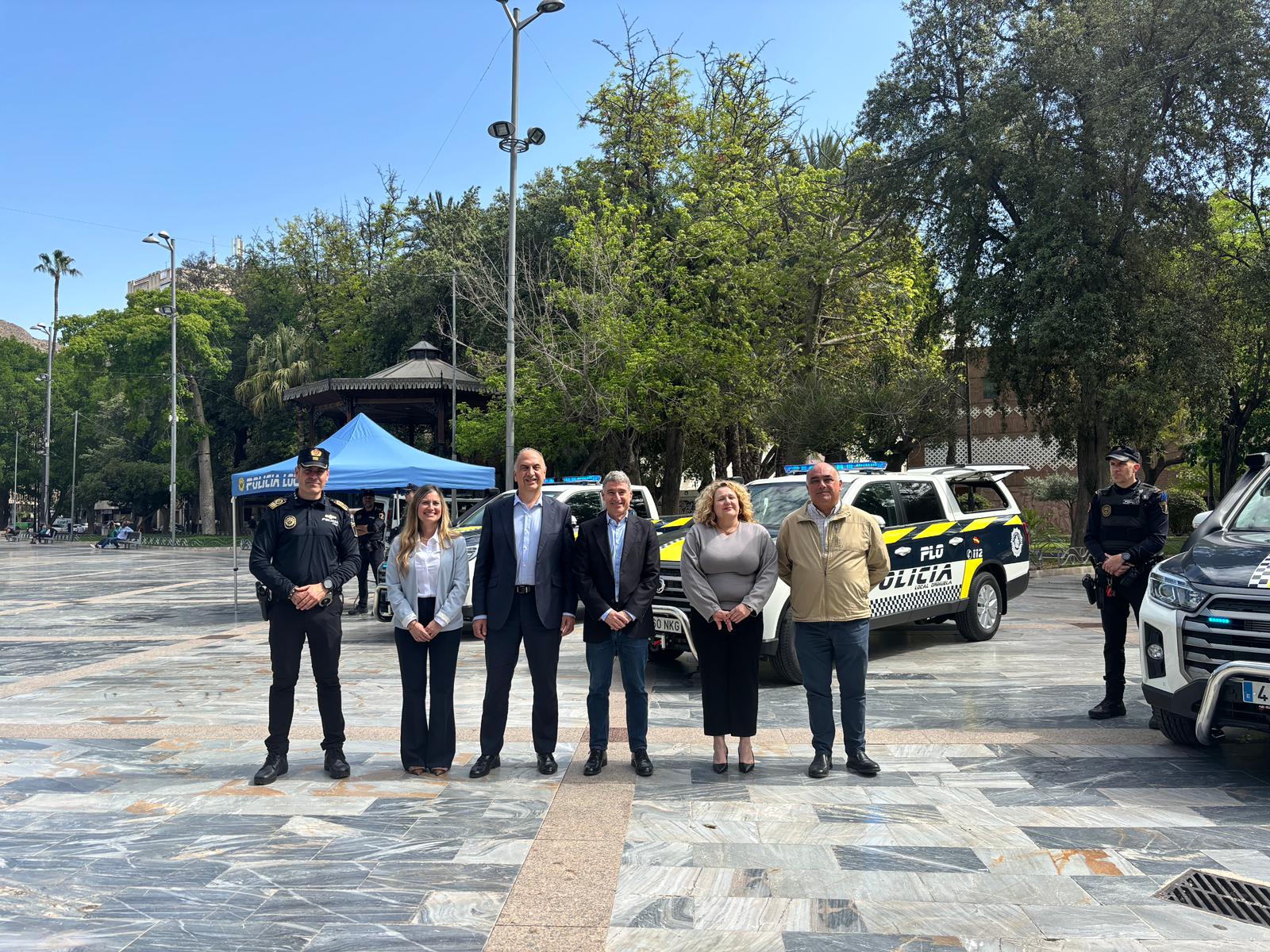 Seguridad Ciudadana refuerza a la Policía Local con tres nuevos vehículos todoterreno y un dron de última generación   