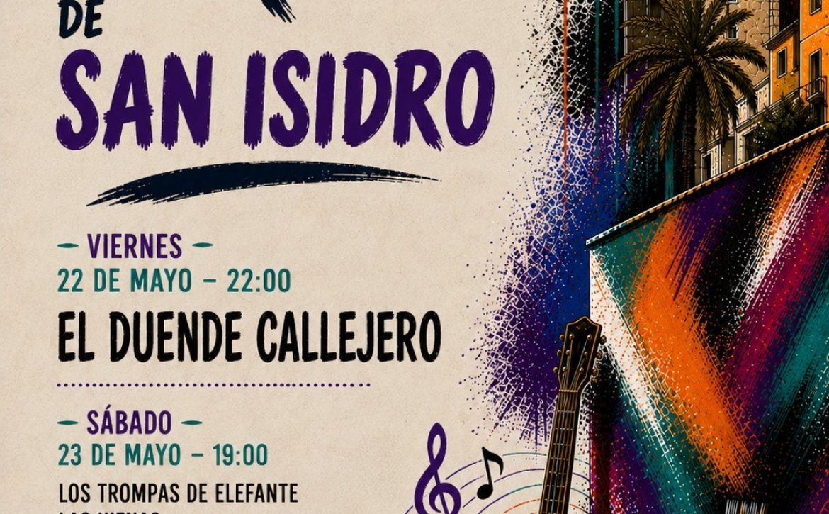 Cartel conciertos murales