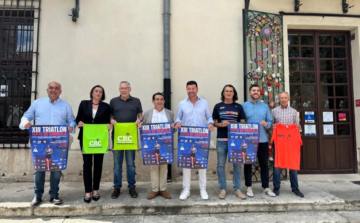 Foto presentación triatlón