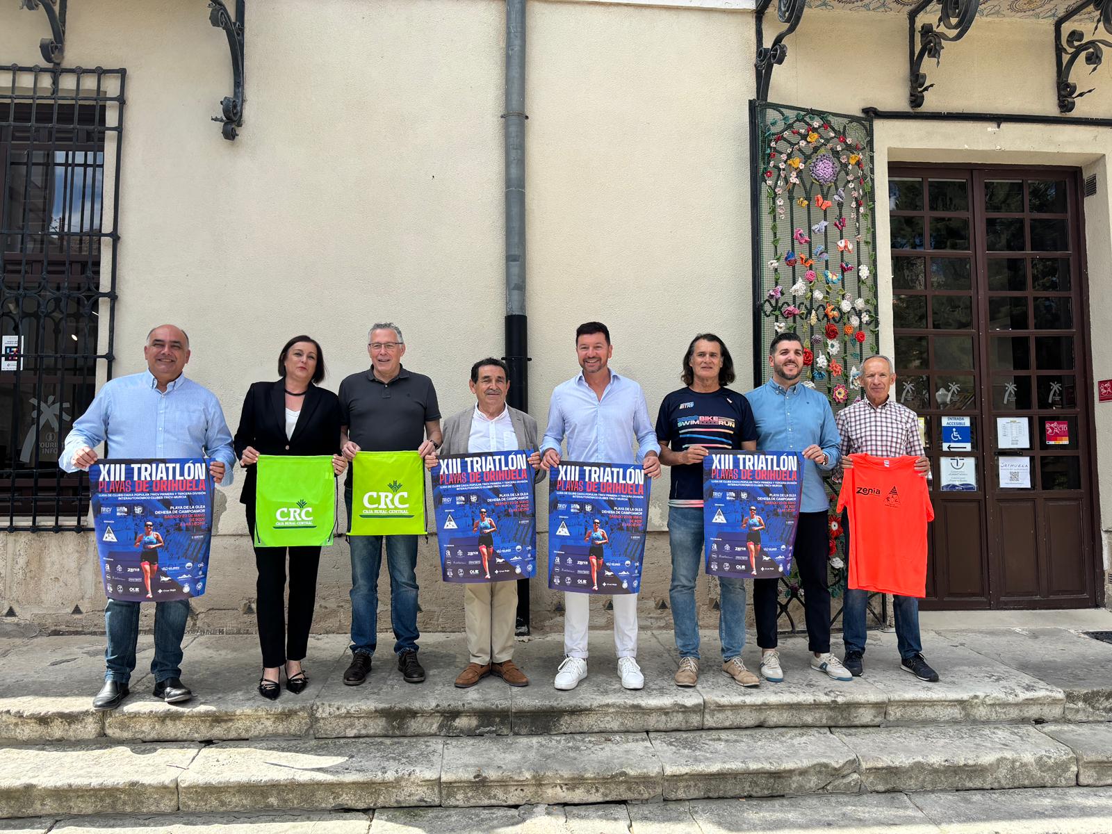 Foto presentación triatlón