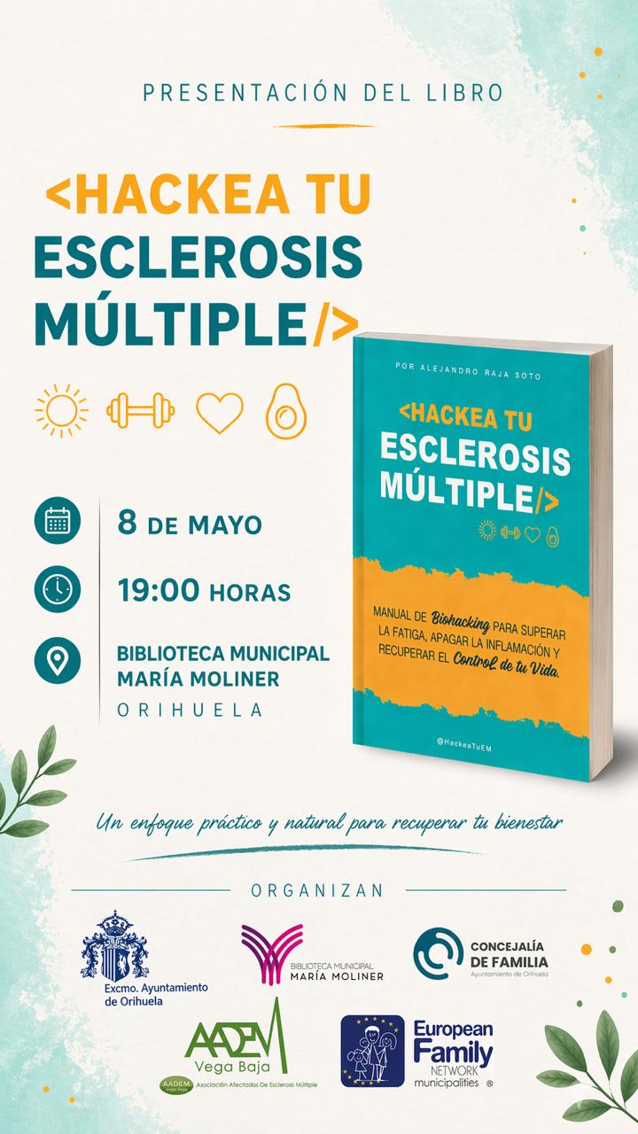 Presentación del libro Hackea tu Esclerosis Múltiple
