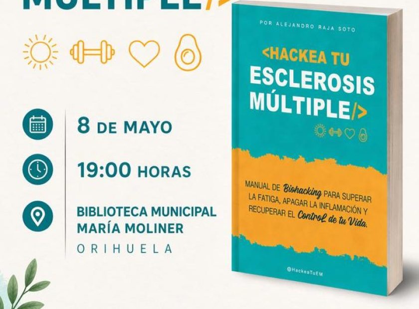 IMAGEN FAMILIA PRESENTACIÓN LIBRO ESCLEROSIS MÚLTIPLE