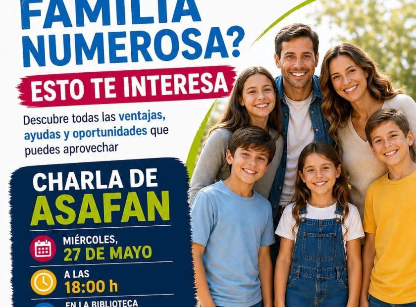 Imagen Concejalia Familia charla familias numerosas