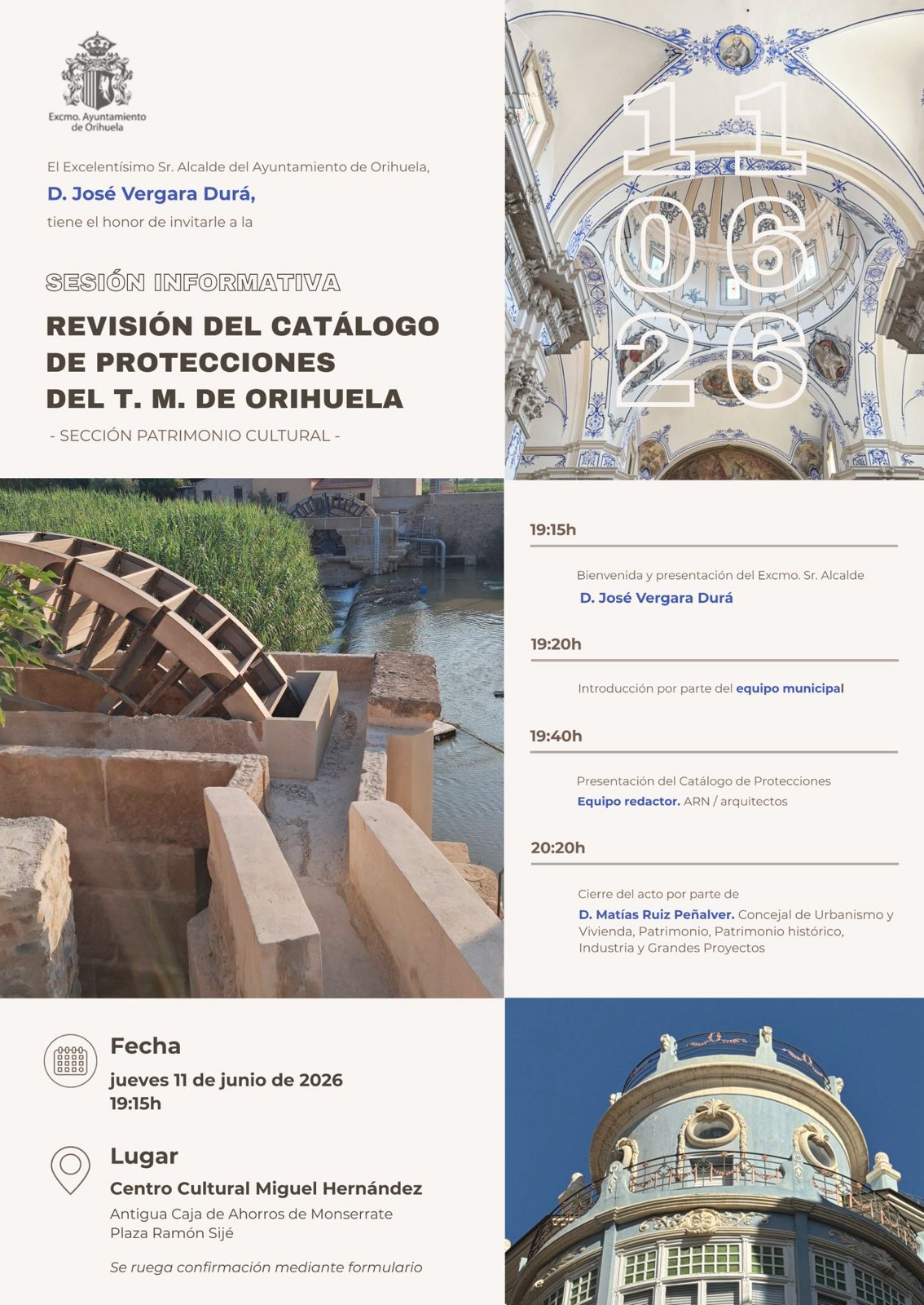 Catálogo de Protecciones del término municipal en materia de patrimonio cultural