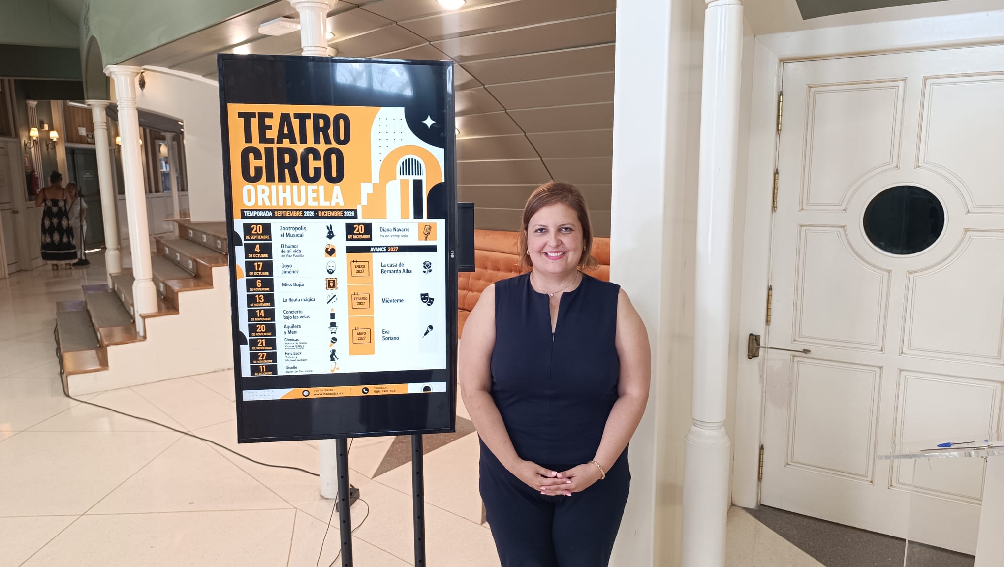 Foto presentación Teatro Circo