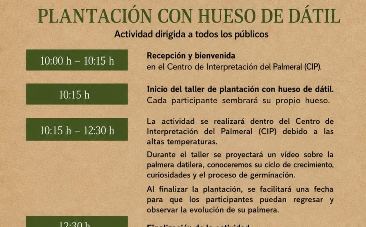Cartel del Palmeral